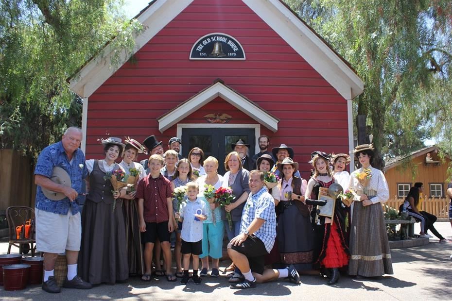 Jen and Andy's 20th Anniversary - Knott's Schoolhouse 
